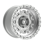 Fittipaldi FT100 17X9 -12 Gloss Silver Machined