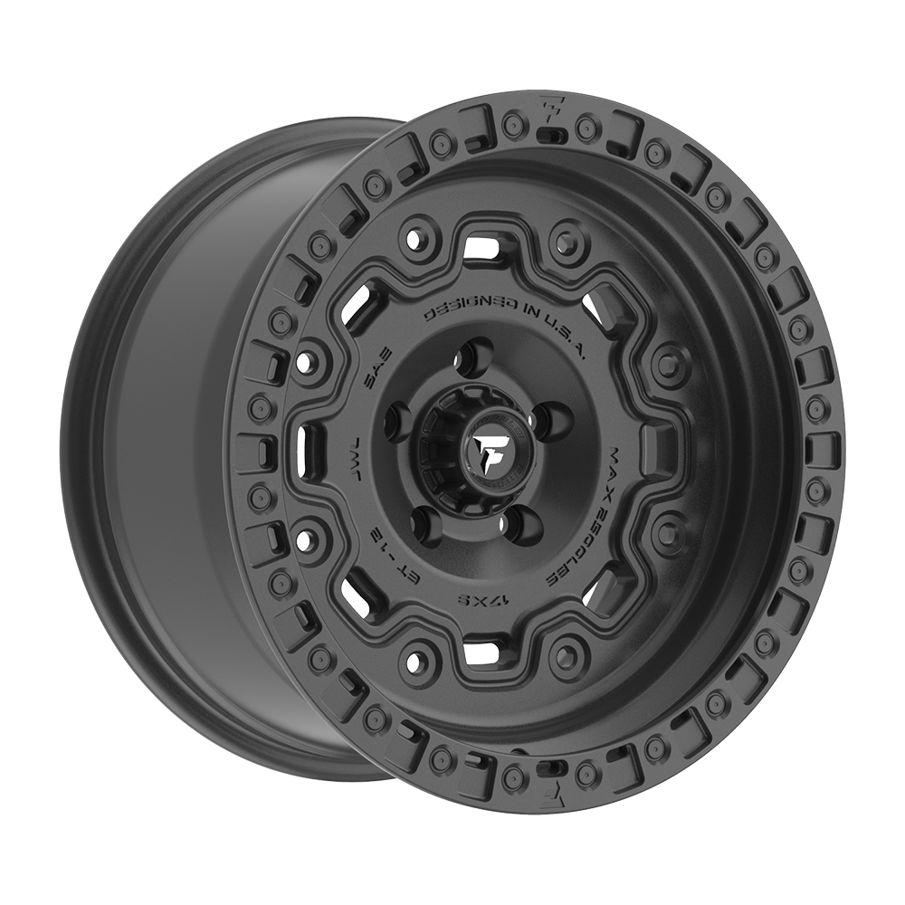 Fittipaldi FT100 17X9 -12 Satin Black