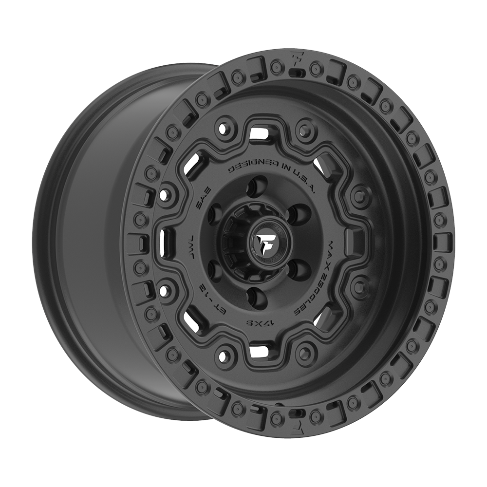 Fittipaldi FT100 17X9 -12 Satin Black