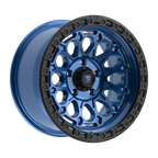 Fittipaldi FT101 17X9 -12 Gloss Blue with Black Ring