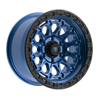 Fittipaldi FT101 17X9 -12 Gloss Blue with Black Ring