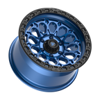 Fittipaldi FT101 17X9 -12 Gloss Blue with Black Ring