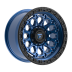 Fittipaldi FT101 17X9 -12 Gloss Blue with Black Ring