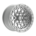 Fittipaldi FT101 17X9 -12 Gloss Silver with Machined Face and Undercut