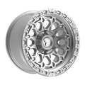 Fittipaldi FT101 17X9 -12 Gloss Silver with Machined Face and Undercut