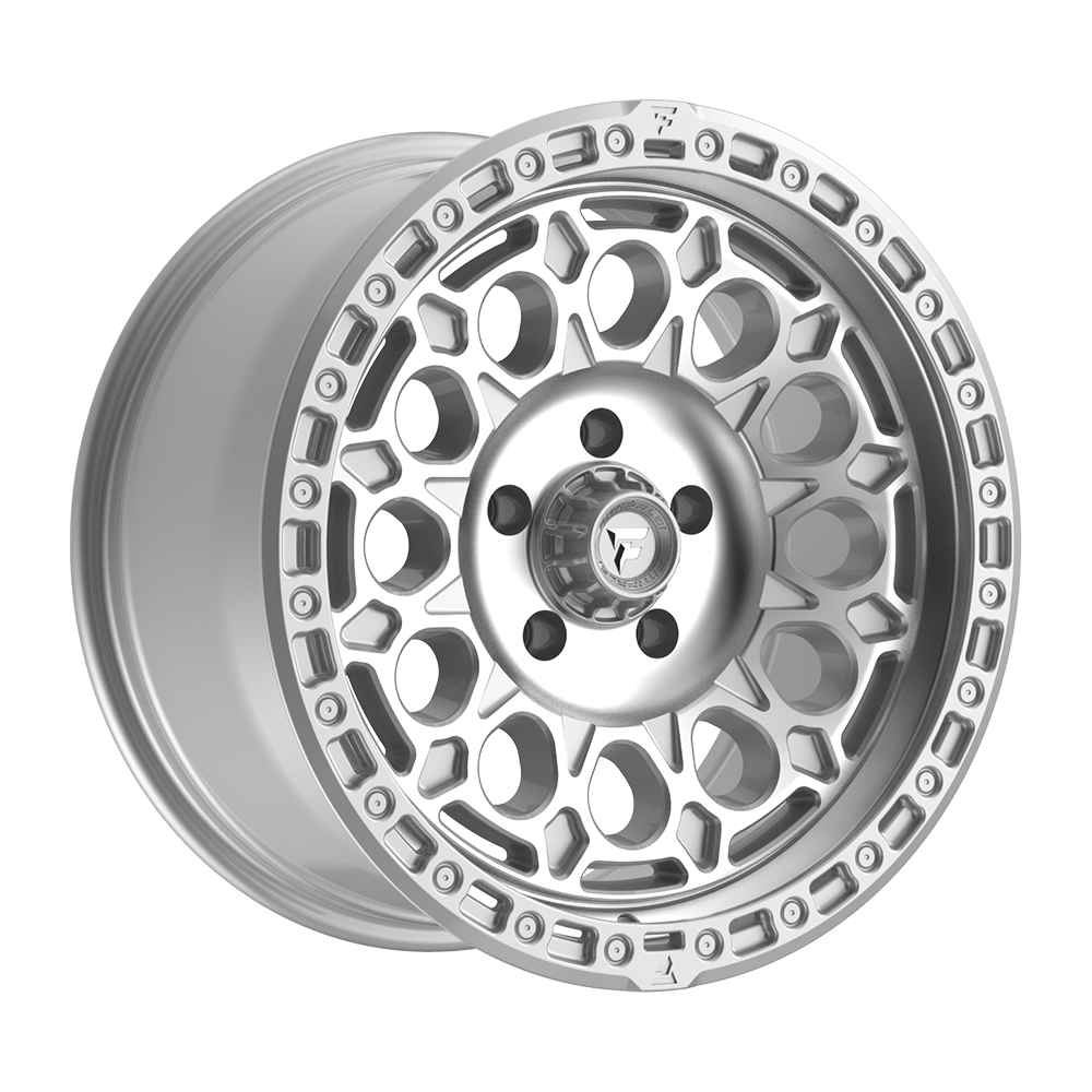 Fittipaldi FT101 18X9 +0 Gloss Silver with Machined Face and Undercut