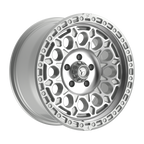 Fittipaldi FT101 18X9 +18 Gloss Silver with Machined Face and Undercut