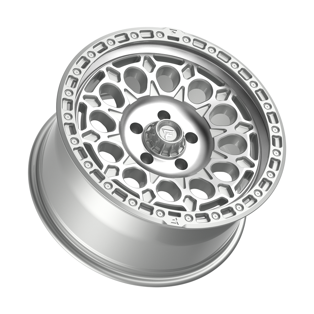 Fittipaldi FT101 18X9 +0 Gloss Silver with Machined Face and Undercut