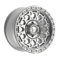 Fittipaldi FT101 18X9 +18 Gloss Silver with Machined Face and Undercut