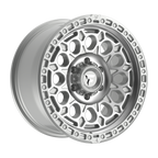 Fittipaldi FT101 18X9 +18 Gloss Silver with Machined Face and Undercut