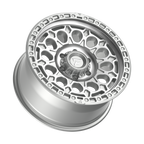 Fittipaldi FT101 18X9 +18 Gloss Silver with Machined Face and Undercut