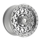 Fittipaldi FT101 18X9 +18 Gloss Silver with Machined Face and Undercut