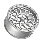 Fittipaldi FT101 20X9 +18 Gloss Silver with Machined Face and Undercut