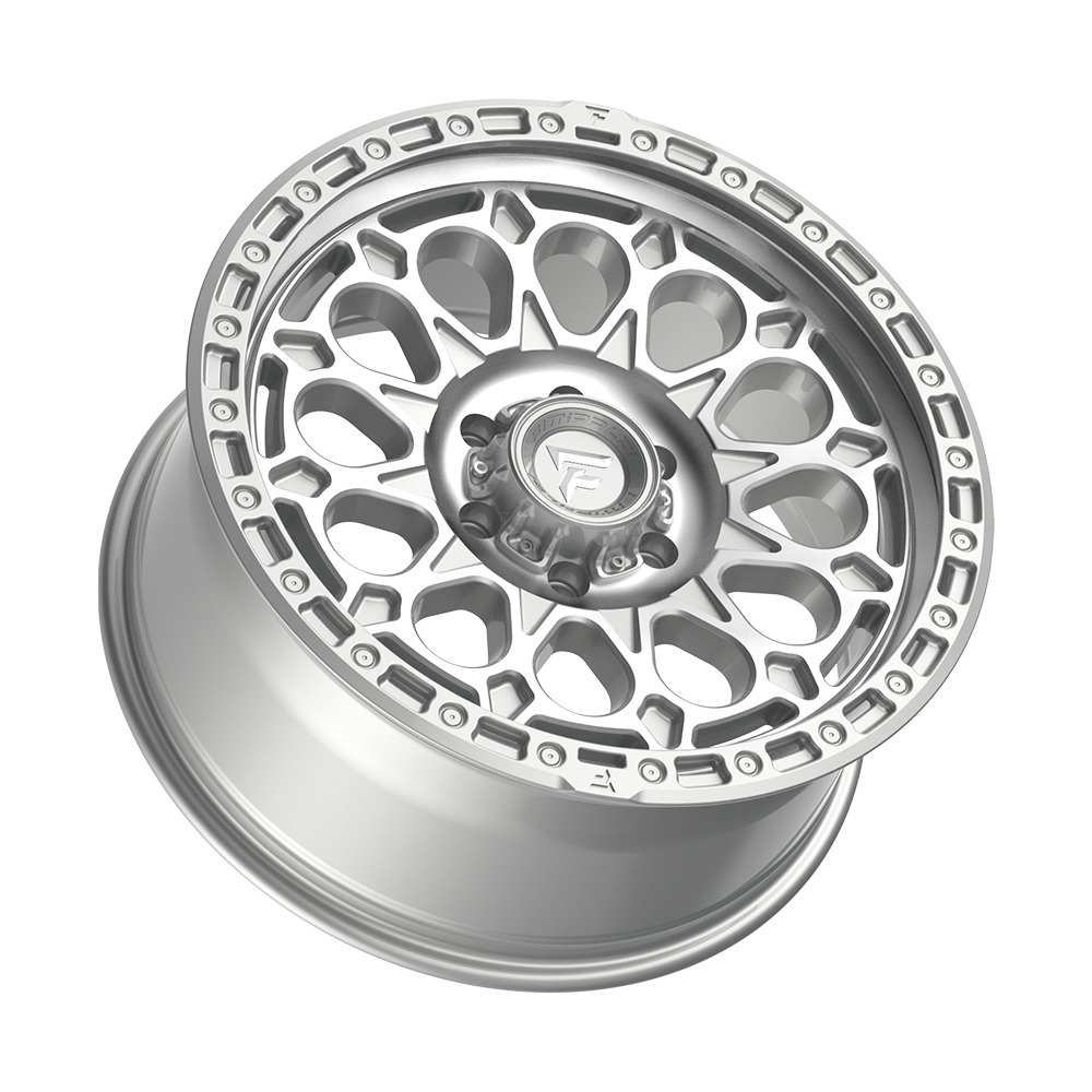 Fittipaldi FT101 20X9 +18 Gloss Silver with Machined Face and Undercut