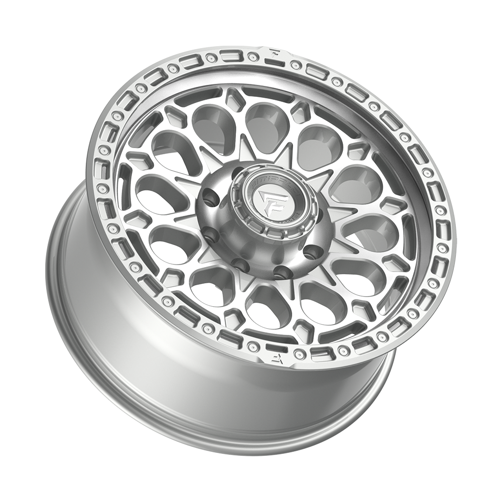 Fittipaldi FT101 20X9 +18 Gloss Silver with Machined Face and Undercut