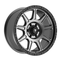 Fittipaldi FT104 20X9 +18 Satin Anthracite with Satin Black Lip