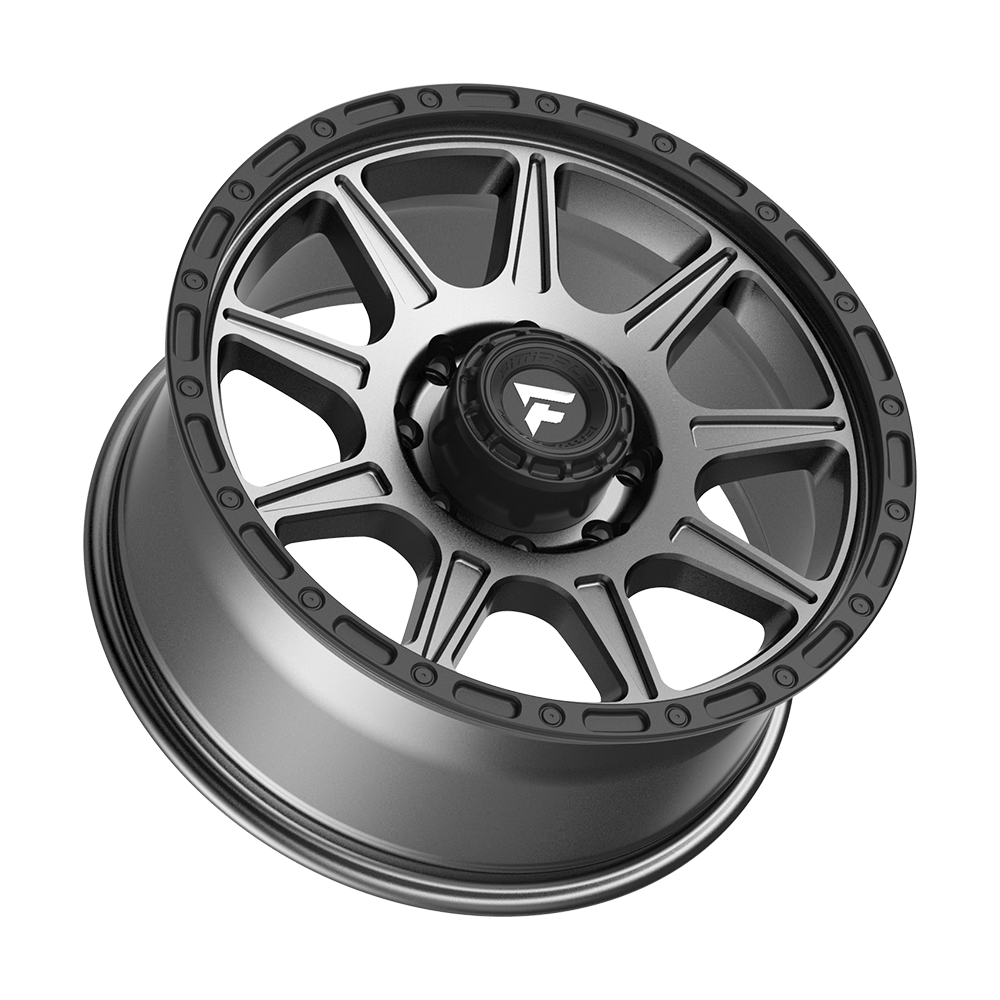 Fittipaldi FT104 20X9 +18 Satin Anthracite with Satin Black Lip