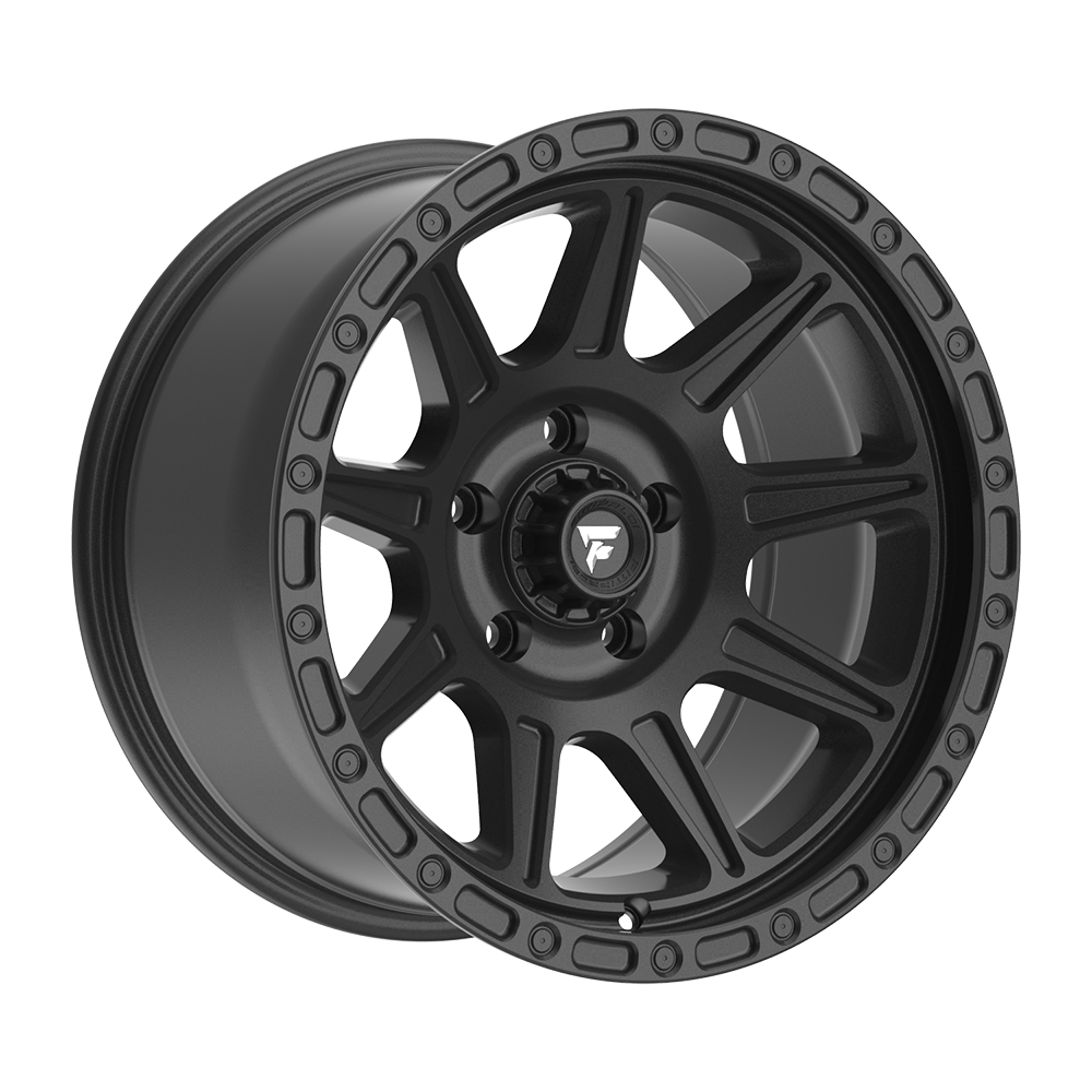 Fittipaldi FT104 17X9 -12 Satin Black