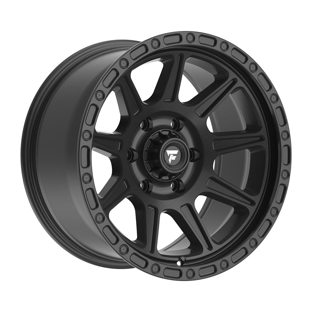 Fittipaldi FT104 17X9 -12 Satin Black