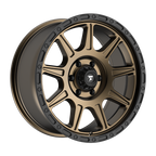 Fittipaldi FT104 20X9 +18 Satin Bronze with Satin Black Lip