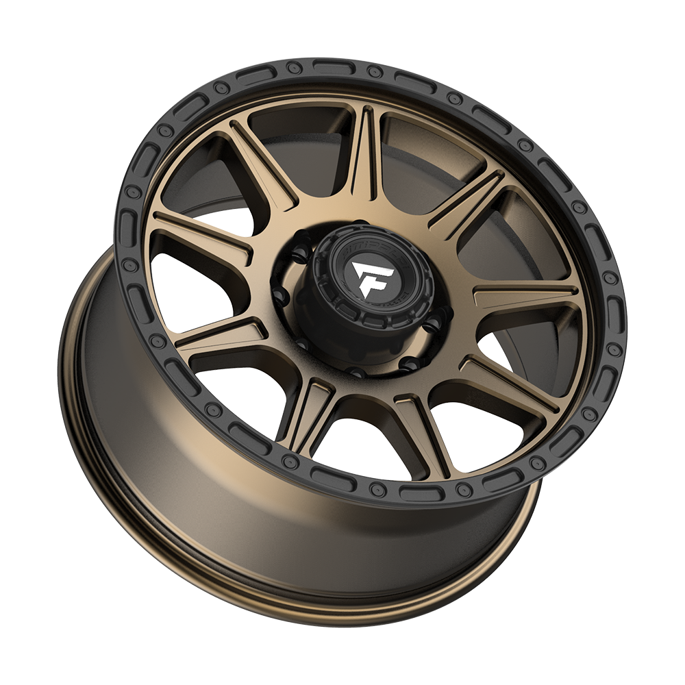 Fittipaldi FT104 20X9 +18 Satin Bronze with Satin Black Lip