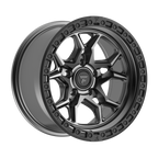 Fittipaldi FT112 17x9 -12 Satin Anthracite with Black Ring