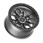 Fittipaldi FT112 17x9 -12 Satin Anthracite with Black Ring