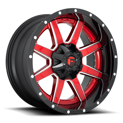 Fuel 1Pc D250 Maverick 22X12 -44 Gloss Red