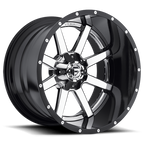 Fuel 1Pc D260 Maverick 24X12 -44 Chrome