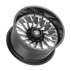 Fittipaldi FTF501 22X12 -44 Gloss Black Milled