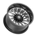 Fittipaldi FTF501 22X12 -44 Gloss Black Milled