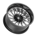 Fittipaldi FTF501 24X12 -44 Gloss Black Milled