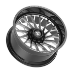 Fittipaldi FTF501 24X12 -44 Gloss Black Milled