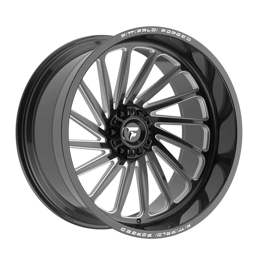 Fittipaldi FTF503 24X12 -44 Gloss Black Milled