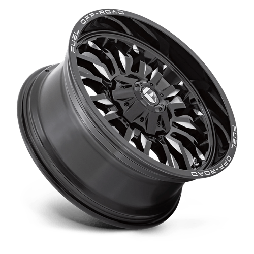Fuel 1Pc D795 Arc 20X10 -18 Gloss Black Milled