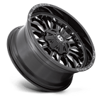 Fuel 1Pc D795 Arc 20X9 +1 Gloss Black Milled