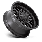 Fuel 1Pc D796 Arc 20X10 -18 Matte Black W/ Gloss Black Lip
