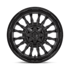 Fuel 1Pc D796 Arc 20X10 -18 Matte Black W/ Gloss Black Lip