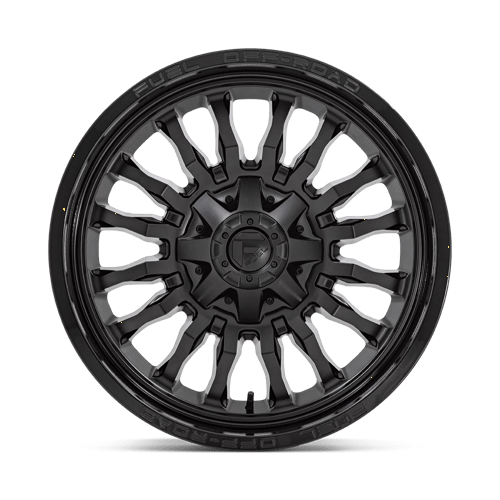 Fuel 1Pc D796 Arc 20X10 -18 Matte Black W/ Gloss Black Lip