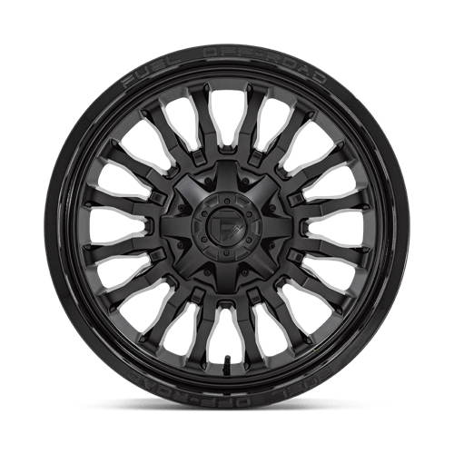 Fuel 1Pc D796 Arc 20X10 -18 Matte Black W/ Gloss Black Lip