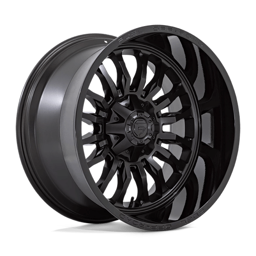 Fuel 1Pc D796 Arc 22X12 -44 Matte Black W/ Gloss Black Lip