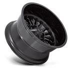 Fuel 1Pc D796 Arc 22X12 -44 Matte Black W/ Gloss Black Lip