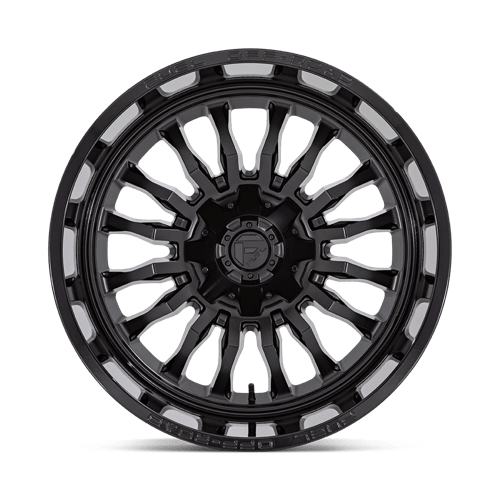 Fuel 1Pc D796 Arc 22X12 -44 Matte Black W/ Gloss Black Lip