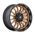 Fuel 1Pc D797 Arc 20X9 +1 Platinum Bronze W/ Black Lip