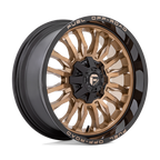 Fuel 1Pc D797 Arc 20X9 +1 Platinum Bronze W/ Black Lip