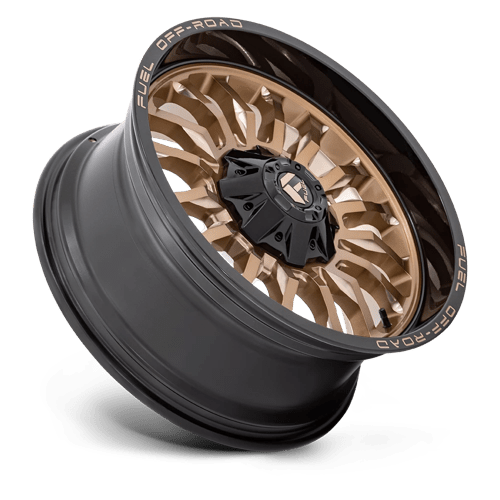 Fuel 1Pc D797 Arc 22X10 -18 Platinum Bronze W/ Black Lip