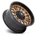 Fuel 1Pc D797 Arc 20X9 +1 Platinum Bronze W/ Black Lip