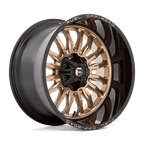 Fuel 1Pc D797 Arc 22X12 -44 Platinum Bronze W/ Black Lip
