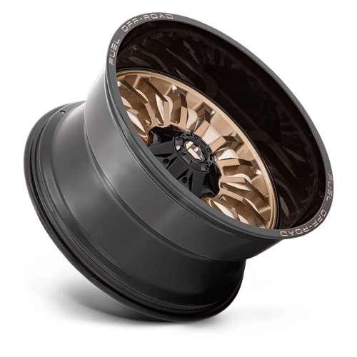 Fuel 1Pc D797 Arc 22X12 -44 Platinum Bronze W/ Black Lip