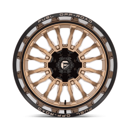 Fuel 1Pc D797 Arc 22X12 -44 Platinum Bronze W/ Black Lip